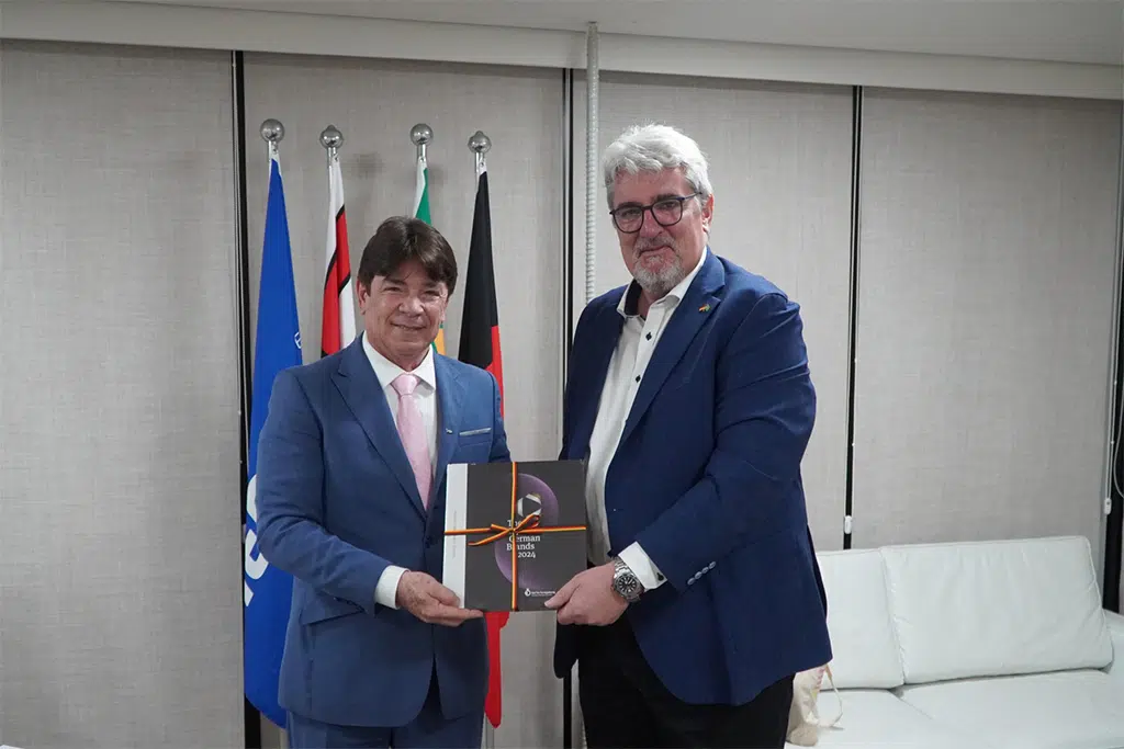 presidente da fiepb recebe consul da alemanha