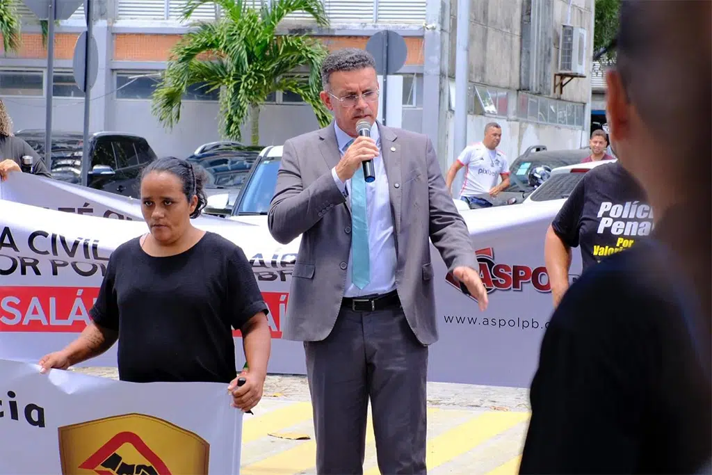 sargento neto participa de ato publico