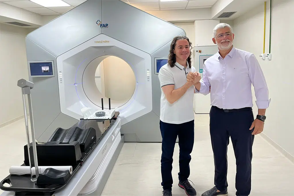 acelerador linear comeca a operar na fap