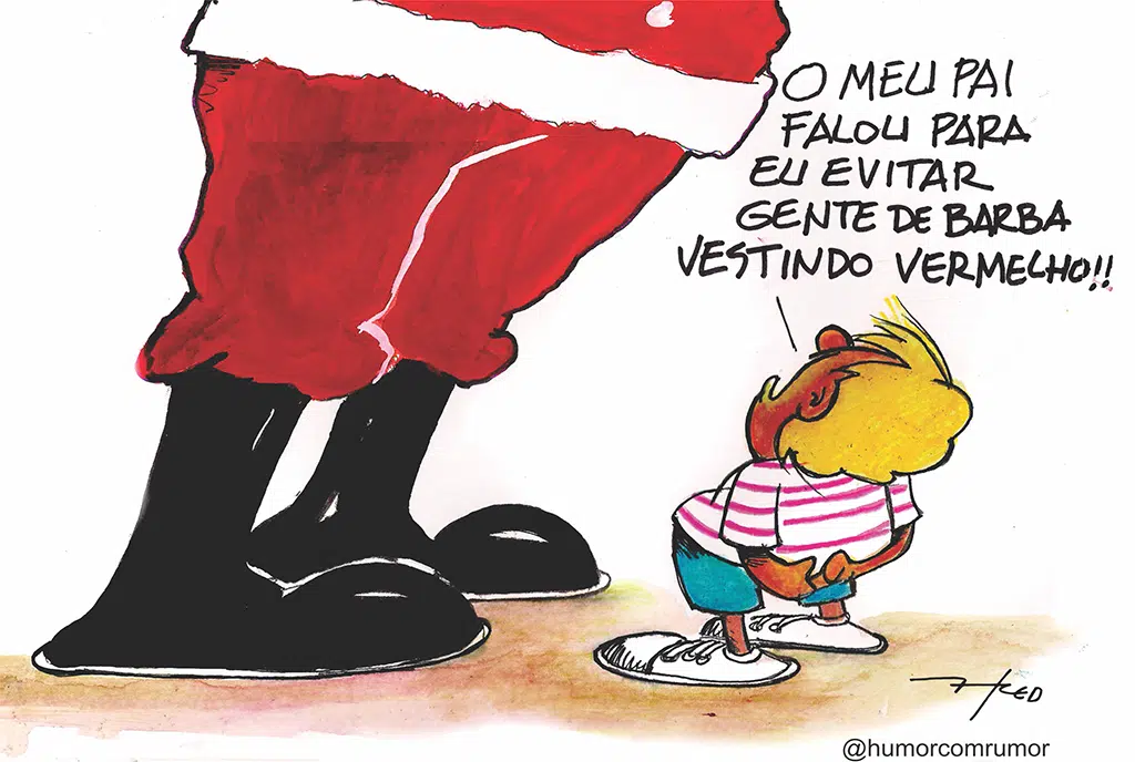 charge de fred ozanan sinal vermelho