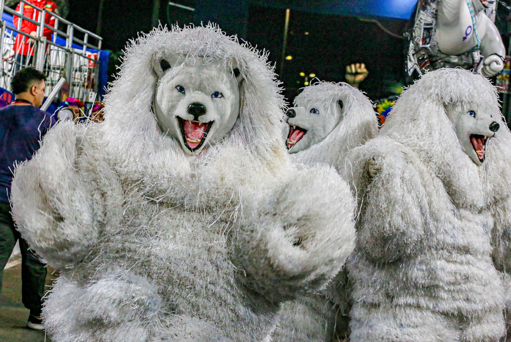Público prestigia desfile das Ala Ursas no Carnaval Tradição, em João Pessoa