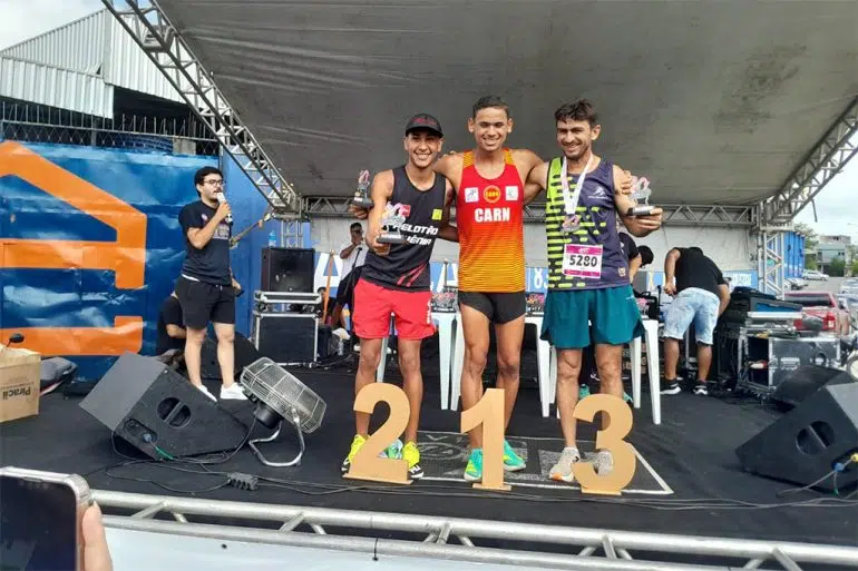 Corrida da JK movimentou Campina Grande neste domingo corrida jk podio masculino