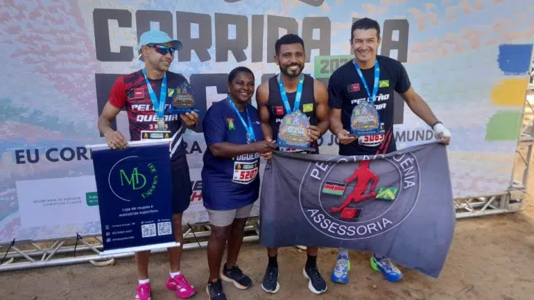 corrida da fogueira em campina