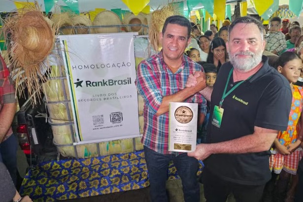 Caaporã bate recorde da maior pamonha do Brasil