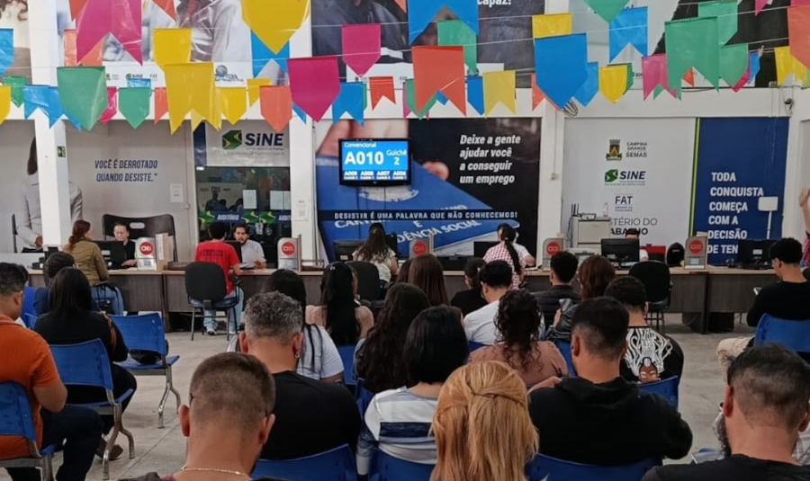 Tem oferta de mais de 600 vagas de emprego em 15 municípios paraibanos