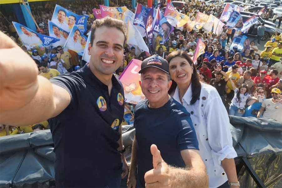 Lucas Ribeiro ressalta obras na largada da campanha em Campina