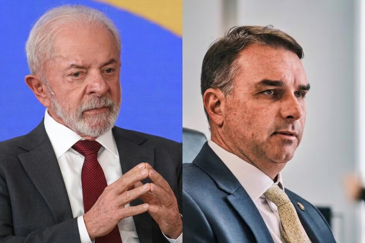 Já estão marcados na TV três debates entre Lula e Flávio Bolsonaro
