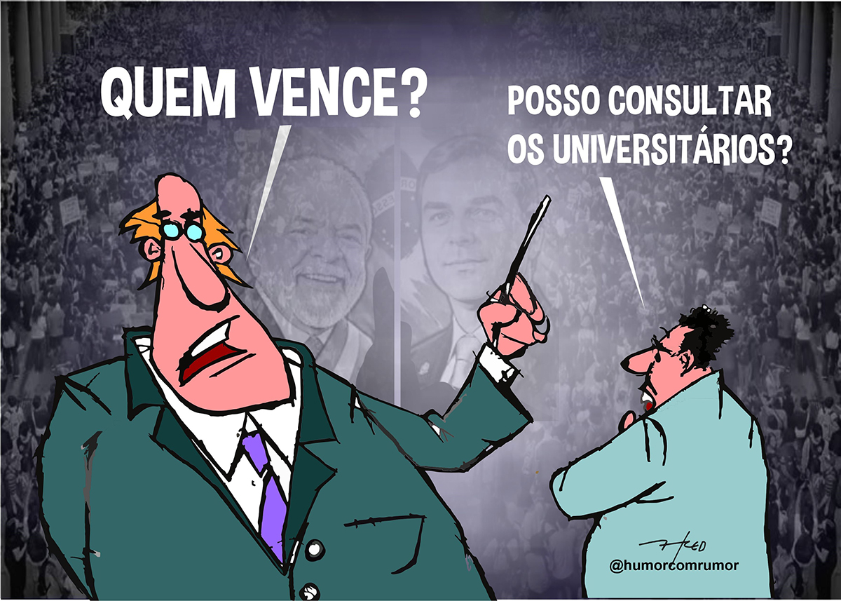 Charge do dia do campinense Fred Ozanan: Dúvida…