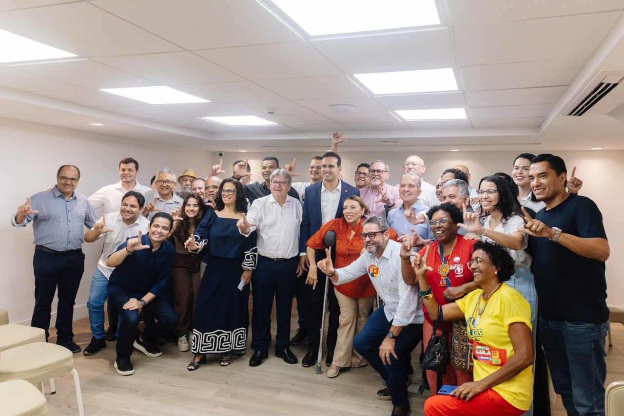 João Azevêdo reforça união de partidos e mobilização regional em apoio a Lula na Paraíba