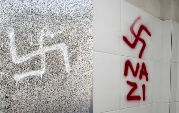 Suásticas nazistas são encontradas em banheiros da UFPB, em João Pessoa