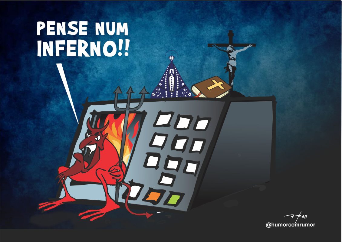 Nova charge do campinense Fred Ozanan: “Simbolismo democrático”